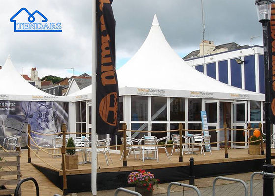 Custom Steel Aluminum White PVC Garden Pagoda Marquee Tent