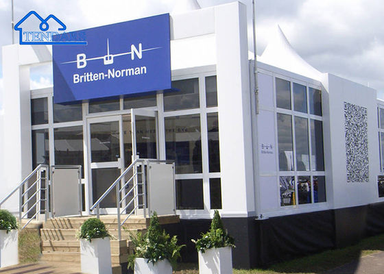 Outdoor Customized Temporary Aluminum Pagoda Tent With Glass Wall