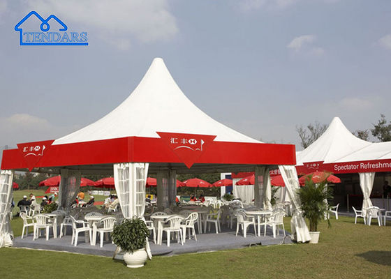 Custom Aluminium Pagoda Tent  Outdoor Portable Big Steepletop Canopy Pagoda Tent