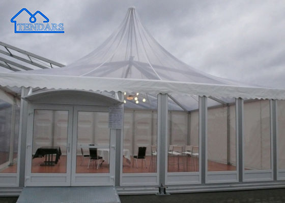 Fire Retardant Folding Pop Up Tent Display Party Wedding Event Aluminium Pagoda Marquee Tents Custom Print Logo