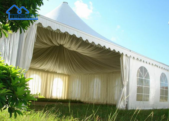 White Aluminium Pagoda Tent Heavy Duty Arabian Party Tent Pagoda Tent Outdoor Commercial Structure