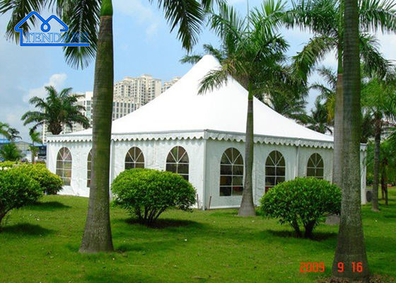 5x5 Aluminum Alloy Structure Outdoor White Pvc Canopy Marquee UV Resistant Pagoda Tent