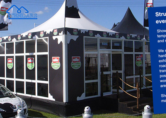 Custom Trade Show Tent Waterproof PVC Double Frame Exhibitions Parties Tent