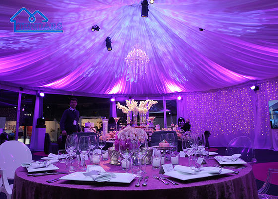 Large Portable Aluminium Pagoda Tent Waterproof For Outdoor Parties Wedding Pagoda Tent Material