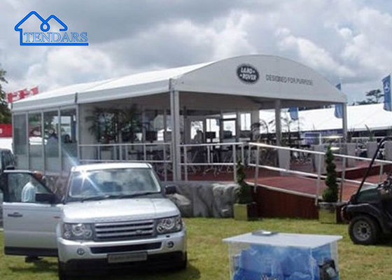 Large Aluminium Outdoor Arcum Curved Party Marquee Tent For ExhibitionIndustrial Warehouse Etc