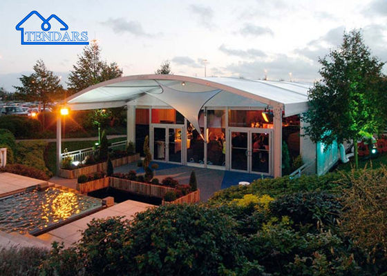 Customized Size ,Water Proof UV Resistance Fireproof Aluminium Frame Arcum Tents For Event Tent Outdoor