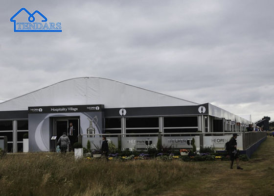 15x50m Large Waterproof Hotel Luxury Resort Arch Roof Arcum Tents For Party, Event, Exhibition, Wedding, Etc