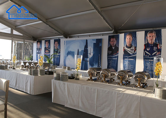 Aluminum Frame Marquee Arcum Tent For 500 People For Wedding Banquets And Trade Show Exhibitions