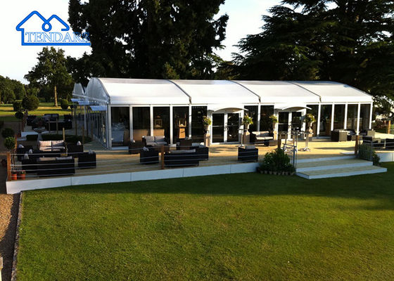 PVC Clear Top Arcum Tents For Restaurant Wedding Multipurpose Top Wedding Tents