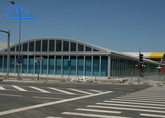 Fire Retardant Arcum Tents Event Marquee Tent With Glass ABS Panel Solid Wall Festival Dome Tent