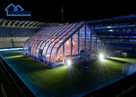 12x20m Sports Hall Tent Heavy Duty Aluminum Column Free UV-Resistant Fabric for Multi-Sport Facility Series 140
