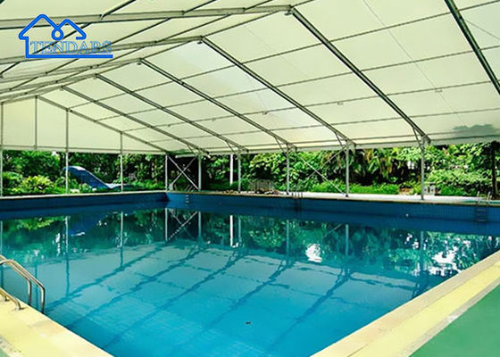 Column Free 25x40m Sports Hall Tent Galvanized Steel All-Weather Shell for Multi-Sport Facility