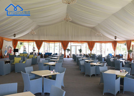 Custom White,Any Colors Is Available ,Luxury Decoration Aluminum Wedding Party Tent With Tables & Chairs