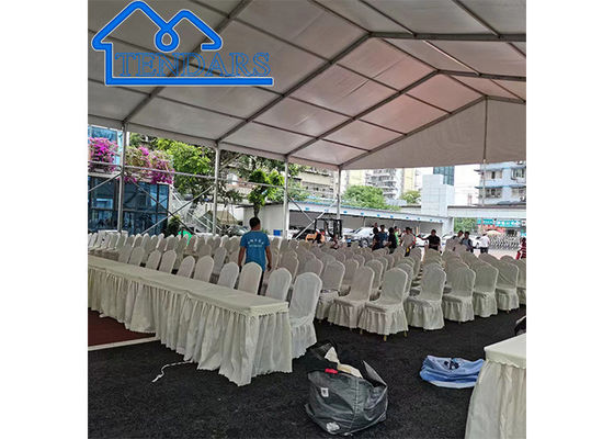Fashionable 5m Bay Distance Wedding Marquee Tent Modern Large Outdoor Trade Show Backyard Event