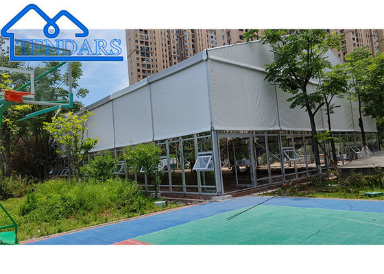 100% Fire Retardant Waterproof And UV Resistant Large Span Outdoor Heavy Duty Court Shelter Sports Tent