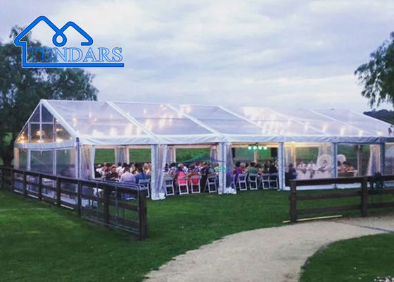 Large Outdoor Wedding Marquee Tent Clear Span 30m Party Event UV Resistant Ceremony Shelter Structure