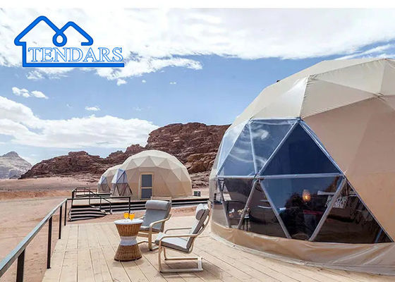 Commercial Transparent Camping Igloo House Luxury Dome Hotel Tent On For Various Event