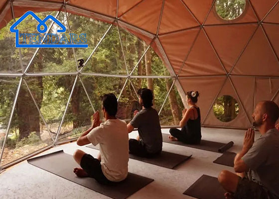 Commercial Hotel Luxury Geodesic Dome Tent For Outdoor Event Camping