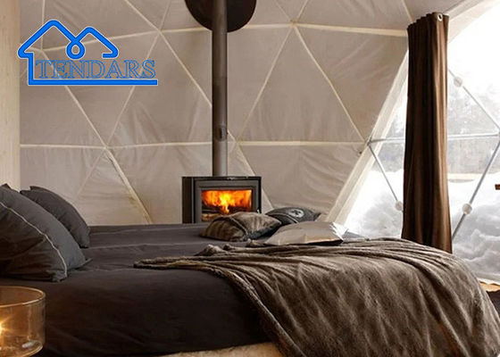Customized Color Outdoor Geodesic Dome Tent Glass Door Camping Tents Camps Hotel Glamping Tents