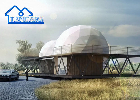 Transparent Garden Hotel Igloo Glamping Geodesic House Tent Dome Waterproof For Event