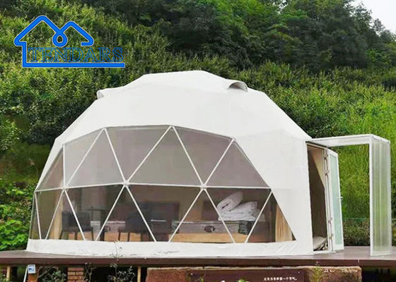 Hot Accept Custom Waterproof Transparent Camping Tent Oval Geodesic Dome Tent