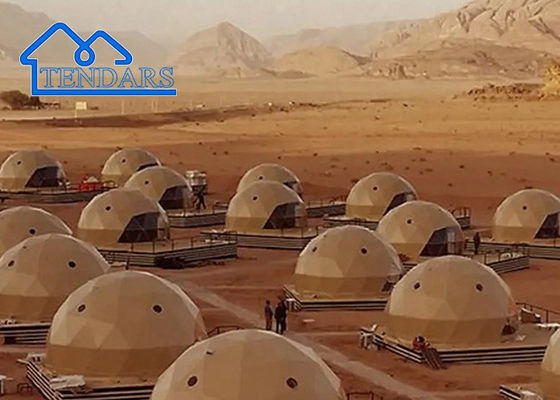 Customized Geodesique Dome Tent Commercial Big Geodesic Party Outdoor Luxury Glamping Tents PVC Domes