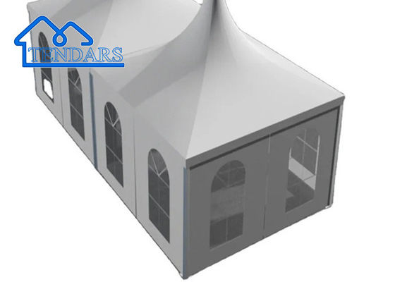 Aluminium 5*5m White Outdoor PVC Pagoda Tents For Event, Party, Trade Show,Etc
