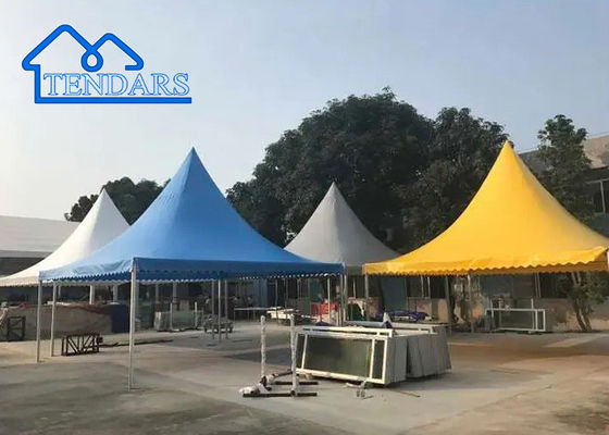 Custom Aluminum Pagoda Tent With Waterproof Canopy Pvc Covering For Trade Show , Wedding Party