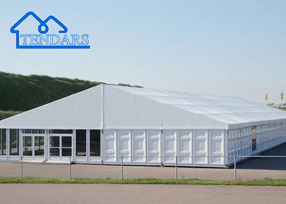 Clear-Span Graduation Party Marquee Tents Galvanized Framework PVC Fabric Event Canopy Structure