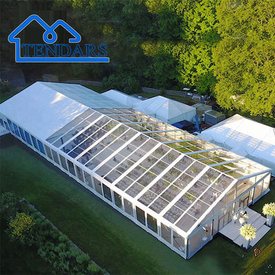 Custom Trade Show Event Party Tent Aluminum Alloy 6061 Frame Heated Party Tent