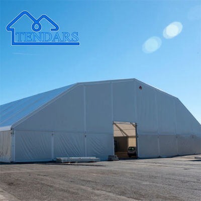 Custom Outdoor Aluminum Frame Polygon Warehouse Storage Marquee Tent Outdoor Commercial Structure