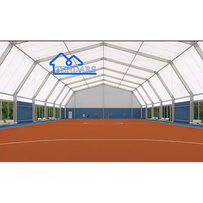 Custom Big Mobile Polygon Arched PVC Indoor Badminton Sports Hall Tents Ang So