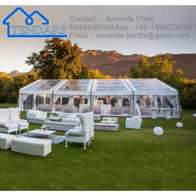 Comfortable Nice Aluminum Frame Wedding Shape Tent/A Frame Transparent Marquee Tent Event Marquee Tent