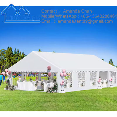 Four-Season White Large Capacity Aluminum Alloy Marquee Tent For Party Event Large Wedding