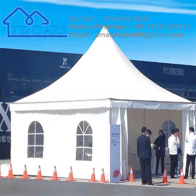 Graduation Event Party Marquee Tents Galvanized Framework PVC Fabric Quick-Assembly Canopy Structure