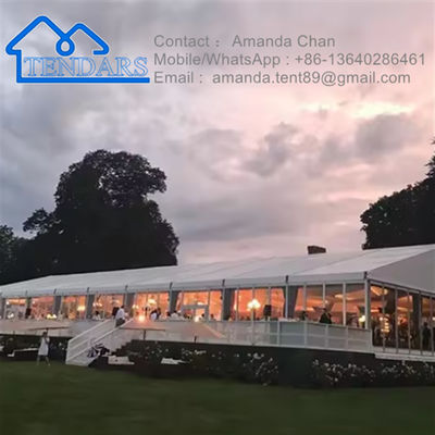 Customized Size Popular Outdoor Exhibition Party Tent White Aluminum Marquee Tent For Sale