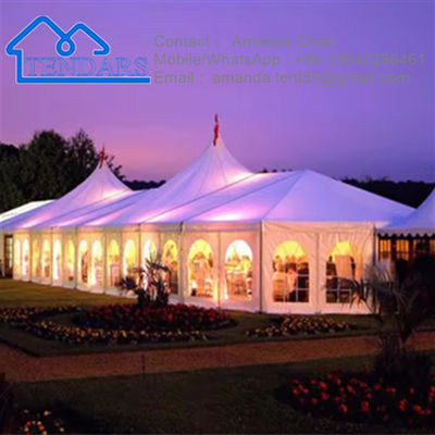 Outdoor Custom Event Marquee Tent With PVC Cover For Wedding, Party, Event, Warehouse, Ect