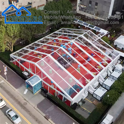 Fashion Clear PVC Large Aluminum Outdoor Event Marquee Tent For party Canopy Structure Design