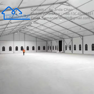 Outdoor Heavy Duty Customized Size Aluminum Waterproof PVC Canopy Marquee Tent For Storage