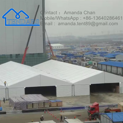 Large Capacity Heavy Duty Alluminum Alloy Warehouse Waterproof Tent For Storage for sale
