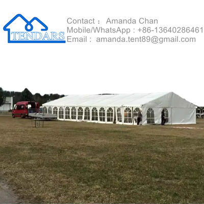 White Custom Industrial Tent Outdoor Warehouse Marquee Tent For Storage