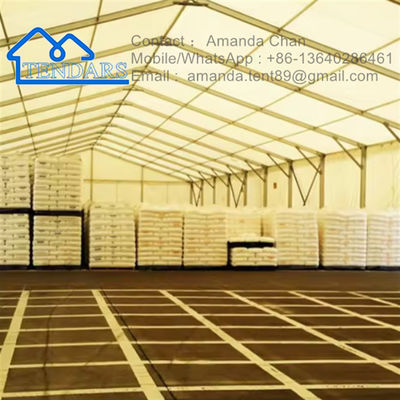 Big Factory Price Customized Temporary Warehouse Aluminum Warehouse Tents For Storage