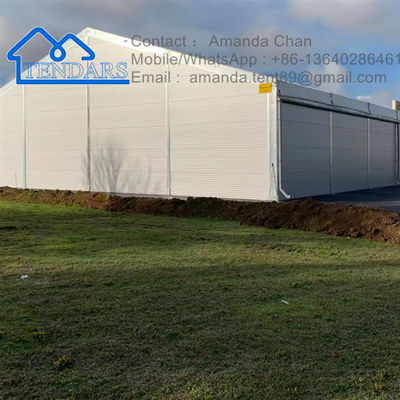 Custom Color&Size Large Aluminium Frame PVC A Shape Outdoor Storage Tent