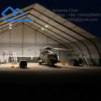 Industrial Outside Storage Tent For Warehouse Aluminum Curve Tent Outdoor Commercial Structure