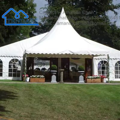 Aluminum Frame Industrial A Shape Big Outdoor White Storage  Marquee Church Tent For Sale