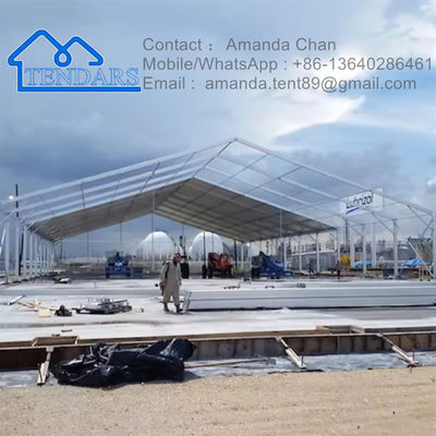 Waterproof, Fire-retardant, Sunlight Proof Warehouse Aluminum Storage Outdoor Warehouse Tent