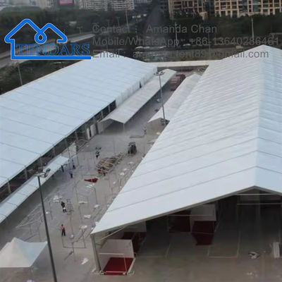 Hot Sale Waterproof custom Aluminium Frame PVC Roof Party/Warehouse/Wedding Tent for sale
