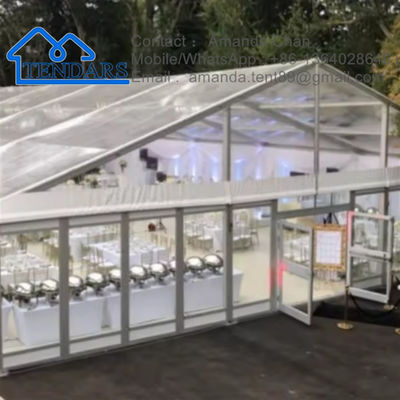 Clear Span Transparent Roof Heavy Duty Clear Pvc Tent Marquee For Wedding Party Events