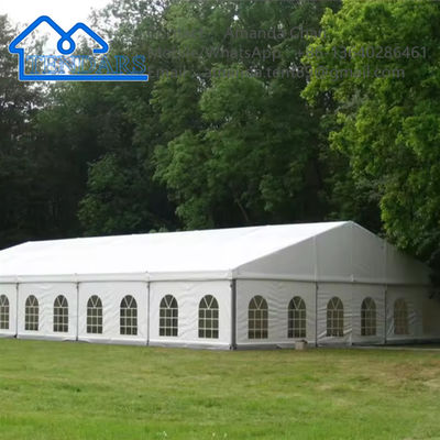 Wind-Resistant Super-Dome Party Marquee Tents Extruded Aluminum Alloy Frame Reinforced Canopy Structure