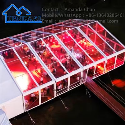 Outdoor Customized Modern Waterproof Aluminum Frame White PVC Wedding Marquee Tent Party Event Canopy